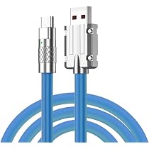 Cavo USB-A a USB-C da 1 m, Ricarica Rapida, Robusto, per Ricarica e Sincronizzazione 3A USB 2.0, Gua