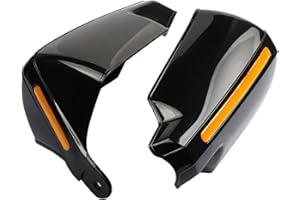 YORGAC Handguards Replacement Motorcycle Accessories For SUZUKI For Burgman 650 200 150 250 125 For AN 400 150 250 Motorcycle Handguard Windshield Motorbike Windproof Handguards (Color : Black)