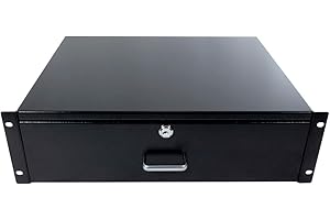 Aiten Data Cajón Metálico 3U para Armario Rack 19". Medidas 360 Fondo x 480 De Ancho