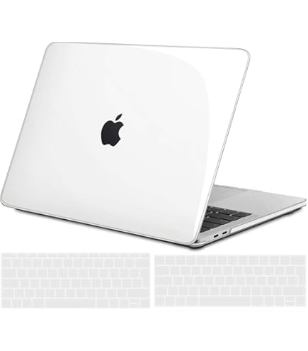 Custodia Rigida MOSISO Per MacBook Pro 13" M2/M1 - Ultra Thin Trasparente Blu Notte