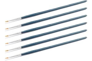 Italeri 51223 Synthetic Brushes, Flat, Size 0