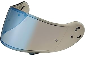 Shoei Visier CNS-3 passend für Neotec II, BLAU VERSPIEGELT
