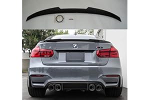 CAIXCAR Allron Posteriore Serie 3 F30 M3 Sedan 2011 A 2018 Nero Lucido Spoiler