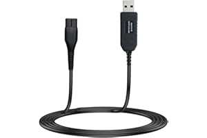 LIANSUM 5.5V USB LadeKabel Kompatibel für Kärcher Fenstersauger WV1, WV2, WV5, WV2Plus, WV5 Premium,WV45, WV52, WV55, WV60, WV70, WV75,WV75 Plus,WV Classic,WV Easy, KWI 1,KV4 Kabel Ladegerät Netzteil