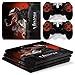 Produktbild 46 North Design Playstation 4 PS4 Pro Folie Skin Sticker Konsole Venom aus Vinyl-Folie Aufkleber Und 2 x Controller folie