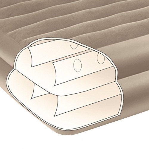Intex 2-Personen Luftbett Pillow Rest Queen 203 x 152 x 47 cm beige 230 V - 4