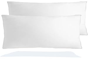 FUSIONHOME - Almohada Fibra Hueca - Pack 2 Almohadas 75 cm - Tacto Pluma, Transpirable, Antiácaros e Hipoalergénica - Firmeza Media, Alta Adaptabilidad - Tela de Microfibra