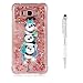 Produktbild Grandoin Galaxy J7 2016 Hülle,J710 Hülle, 3D Bling Flüssig Fließende Schwimmende Shiny Sparkle Glitter Crystal Ultra Dünn Weiche TPU Silikon Case Cover für Samsung Galaxy J7 2016 / J710 (Panda)