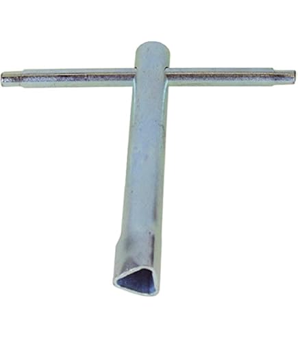 Clé Ascenseur Triangulaire GatherTOOL - Longueur 200mm - Ouverture Porte Ascenseur - Outil Spécialisé