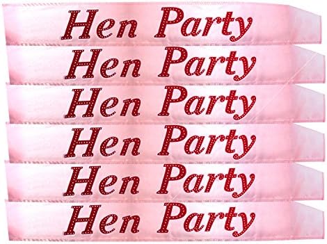 Hen Night Party Sash Set (6 x Hen Party)