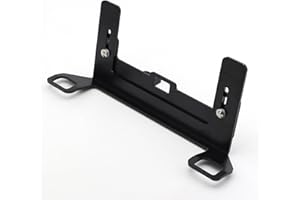 Fuworance Universal Steel Latch ISOFIX Connector Car Child Kid Safety Seat Belt Buckle Interface Bracket Seat Belt Mounting Bracket Black