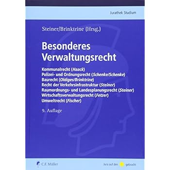 Besonderes Verwaltungsrecht (Jurathek Studium) Besonderes Verwaltungsrecht (Jurathek Studium)