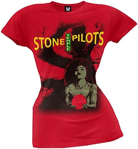 Old Glory Stone Temple Pilots - Mens Redcore T-shirt Large Red