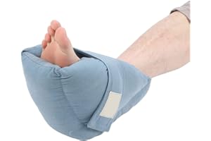 MJZYP Talón Protector De Tobillo, Protector De Talón para Bota Alivio De Almohadilla, Almohadilla Anti-Escaras En El Talón para Decubito/Llagas De Cama/Presión Detobillos Large