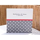 Gästebuch Punkte grau