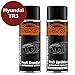 Produktbild Autolack Spraydosen Set Hyundai TR3 Remington Red Metallic/Serrano Red Metallic Grundlack Basislack Sprühdose 400ml