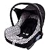 Produktbild BAMBINIWELT Ersatzbezug für Maxi-Cosi CabrioFix 6-tlg, Bezug für Babyschale, Komplett-Set SCHWARZ WEISS KAROS *NEU*