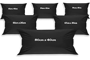 Kosiproducts Replacement Rattan Cushions Water Resistant for Outdoor Patio Garden Seating [Black, Cushion Only 80x40]