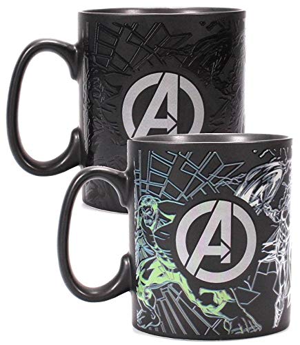 Marvel-Avengers-Wrme-wechselnde-Becher-Team