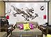 Price comparison product image BHXINGMU Custom Mural Chinese Abstract Ink Dragon Large Photo Wallpaper Living Room Decoration 280Cm(H)×400Cm(W)