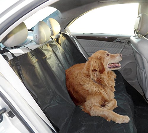 Frostfire Heavy Duty 2-In-1 Rear Seat Protector & Car Boot Liner