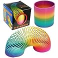 Cathys Candy Cart Receive 1 x Walking Rainbow Magic Spring, Unisex Fun Toy in Gift Box, Makes A Great Party Game Prize, Stocking Filler etc. 80's Retro Classic.