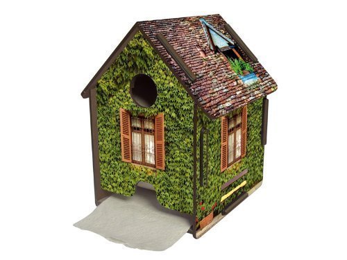 Preisvergleich Produktbild Toilettenpapierspender - Haus mit Efeu
