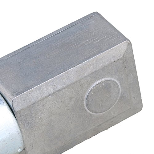 BQLZR DC 12V15RPM Quadratisch hohe Drehmomente Turbo Schnecken Getriebe Motor Rechtwinklig Getriebemotor - 5