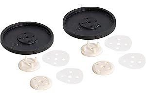 Aquaforte 1 Kit Complet de Membranes pour les Pompes à Air Ap35Ap45, A Remplacer Chaque Année, Important pour Un Remplacement en Temps Voulu, pour Un Bon Rendement de L'Air