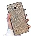 Produktbild Obesky Glitzer Hülle für Galaxy A3 2017 Gold, Luxus Bling Pailletten Diamant HandyHülle Ultra Dünn Weich TPU + Hart PC Rückschale Kratzfeste Anti Rutsch Schutzhülle für Samsung Galaxy A3 2017 / A320