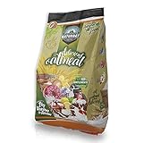 Mejora el metabolismo Harina de Avena Delicious Ouatmeal Sabores Variados 1Kg (Turrón de Almendras)