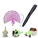 Produktbild RUONAN 3D Print Stift LCD-Bildschirm ABS/PLA 1.75mm Filament 3D-Drucker Pen Kein Toxic No Clog Easy to Use and Operate Smart Sculpting Craft Pen