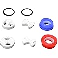 Set of Replacement Ceramic disc & Silicon Washer Insert Turn 1/2" for Valve Tap