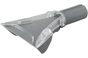 UTTASU klädselmunstycke 110 mm med visningsfönster för Kärcher Puzzi 8/1 C, 10/1, 30/4 för sprutextraktionsapparater, transpa