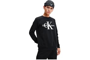 Calvin Klein Jeans Core Monologo Crewneck J30j320933 Pulóveres Hombre (Pack de 1)