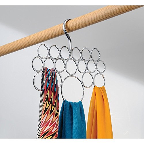 InterDesign 24970EU Axis Tuchhalter, chrom / transparent - 2