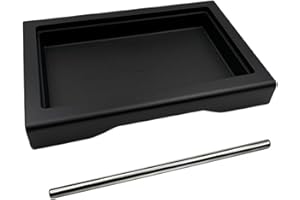 SMZhomeone Kit de plateau d'égouttement à profil bas 6 9 12 barres OPV Spring Set pour Gaggia Classic Pro RI9403 RI9480 RI9380 Accessoires de machine à café (ensemble de 2 pièces)