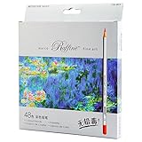 COLORES VIBRANTES y de garantía: lápices de colores vibrantes Core 3,3mm y exuberantes son perfectamente aplicables al diseño de obras de arte y colorear libro para adultos. Especialmente garantizar cables gruesos y suaves, lo que dará una experiencia de dibujo liso y sin roturas.