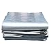 Produktbild XUEYAN Heavy Duty Tarpaulin regendichte Tarp verdicken Wasserdichte Plane Blatt deckt Schuppen Tuch-grau, 200 g/m ² (größe : 3x6m)