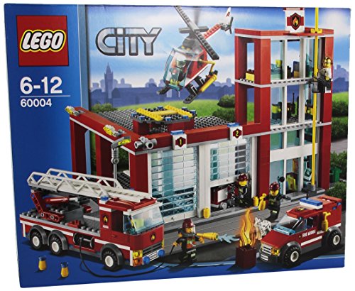 LEGO CITY 60004 - Estación de Bomberos en Juguetepia.com