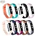 Produktbild AdePoy Armband für Fitbit Alta und Fitbit Alta HR, TPU Silikon Verstellbare Ersatz-Sportbänder für Fitbit Alta/Alta HR