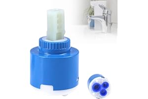 ISSIMOBER Cartouche universelle en céramique, robinet à cartouche de 35 mm, convient pour de nombreux robinets haute pression, pour robinets de cuisine, robinets de salle de bain, robinets de douche,