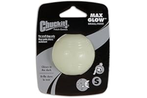 CHUCK IT Chuckit Max Glow Ball, Small by Chuckit.