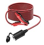Hohe Qualität: 3.1M 12V / 24V 15A Alligator Clip Zigarettenanzünder Buchse Staubdicht Wasserdicht.Hochwertige Produkte bringen unterschiedliche Gefühle
