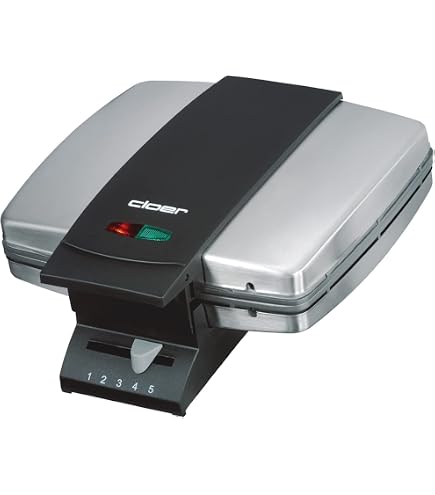 Produktbild von Perom Kombigerät Mit Wechselplatten – 1500W, Sandwich-, Waffel- & Grillplatten In Einem, Antihaftbeschichtet & Kompakt