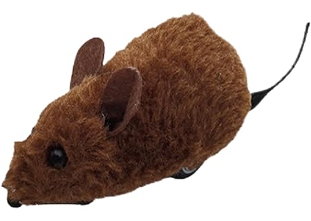 Elektriska möss kattleksak – interaktiv rörlig leksak | batteridriven mus med realistisk rörelsefunk - Amazon Deal & Rabatt