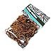 Bling Online 500pcs Hair Braiding Elastics Mini Small Rubber Bands Braid or Plait (BROWNS).