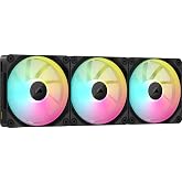 CORSAIR iCUE LINK LX120 RGB 120mm PWM Fanlar &Uuml;&ccedil;l&uuml; Paket - &Ccedil;ift Işık D&ouml;ng&uuml;s&uuml; - iCUE LINK Sistem Hub'ı i&ccedil;erir - CORSAIR AirGuid