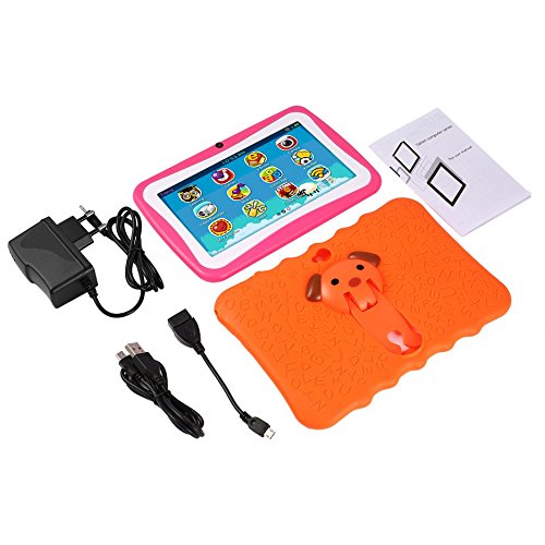 spécifications 7 Pouce Quad Core Enfants Enfants Tablet PC 512 Mo de RAM + 8 Go ROM Professionnel D'apprentissage Formation Tablet PC pour Android 4.4