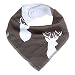 Baby Unisex Bandana Drool Bibs , ivencase Leaf Pattern Absorbent Cotton Cute Baby Gift Sets Feeder Bib for Boys & Girls (4-Pack Set)